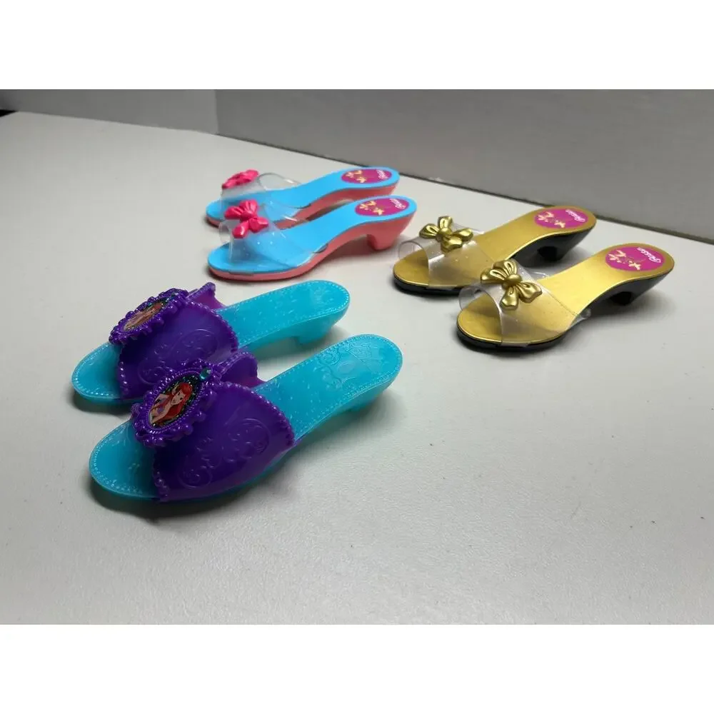 Disney Princess Dress Up Costume Heels Pretend Play Shoes